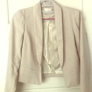 Cream blazer